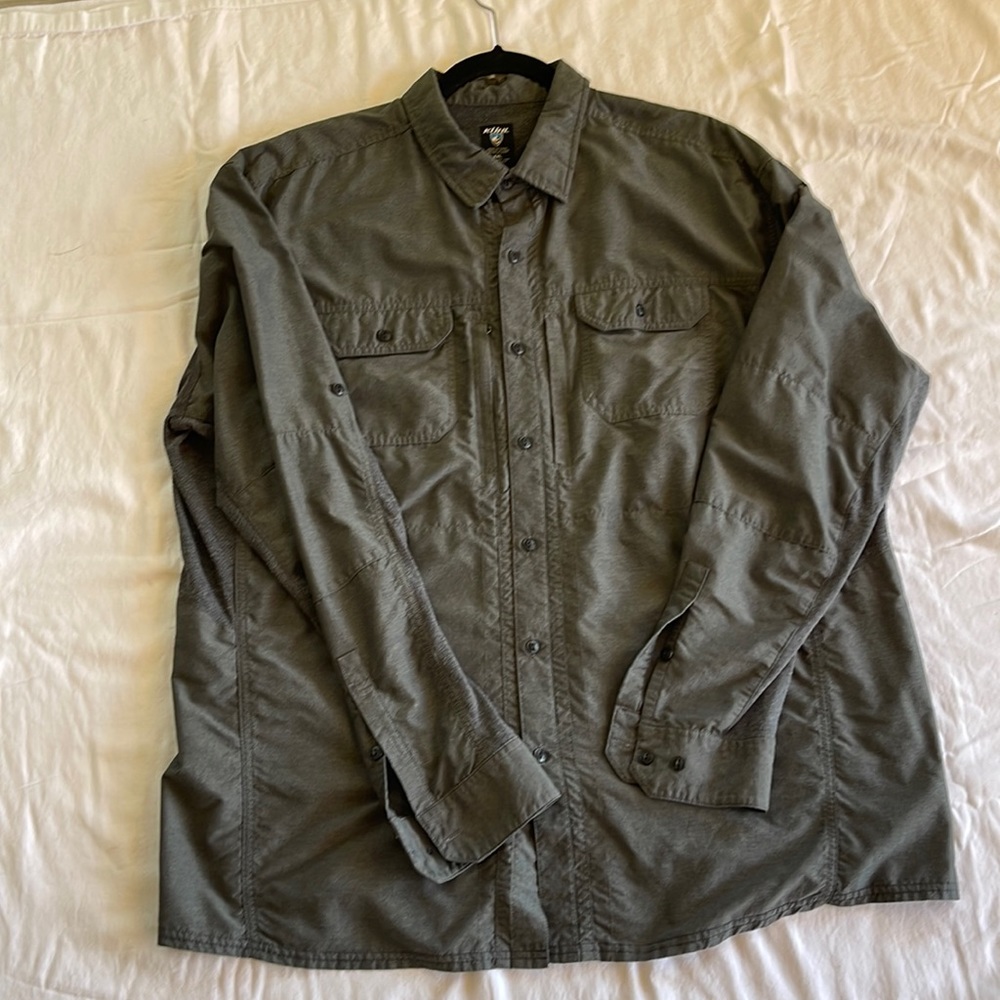 Men’s Kuhl Airspeed Long Sleeve Button Down Shirt